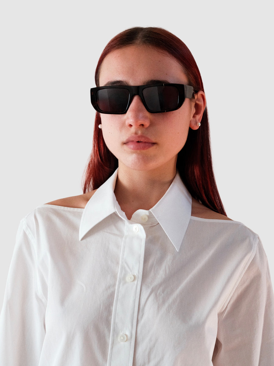 サングラス FACE.HIDE SS25 SUNGLASSES (BROKEN VISION HAVANA) Face.Hide Broken Vision Glasses - Havana Temple | ShopSimon