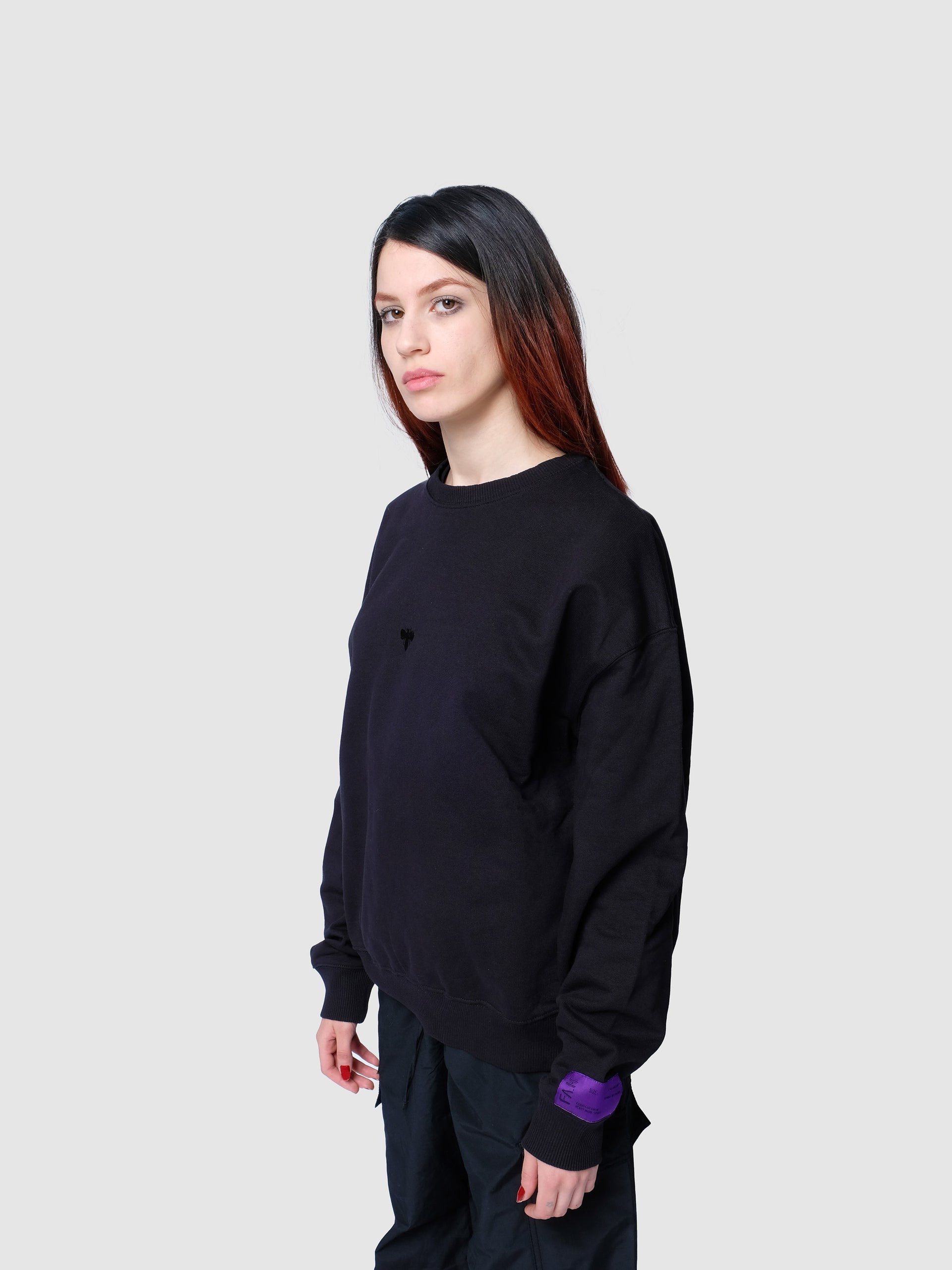 Black on Black Crewneck