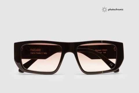 Broken Vision Black - Brown Gradient Photochromic