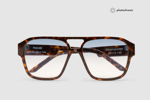 Doppioponte Havana - Blue Gradient Photochromic