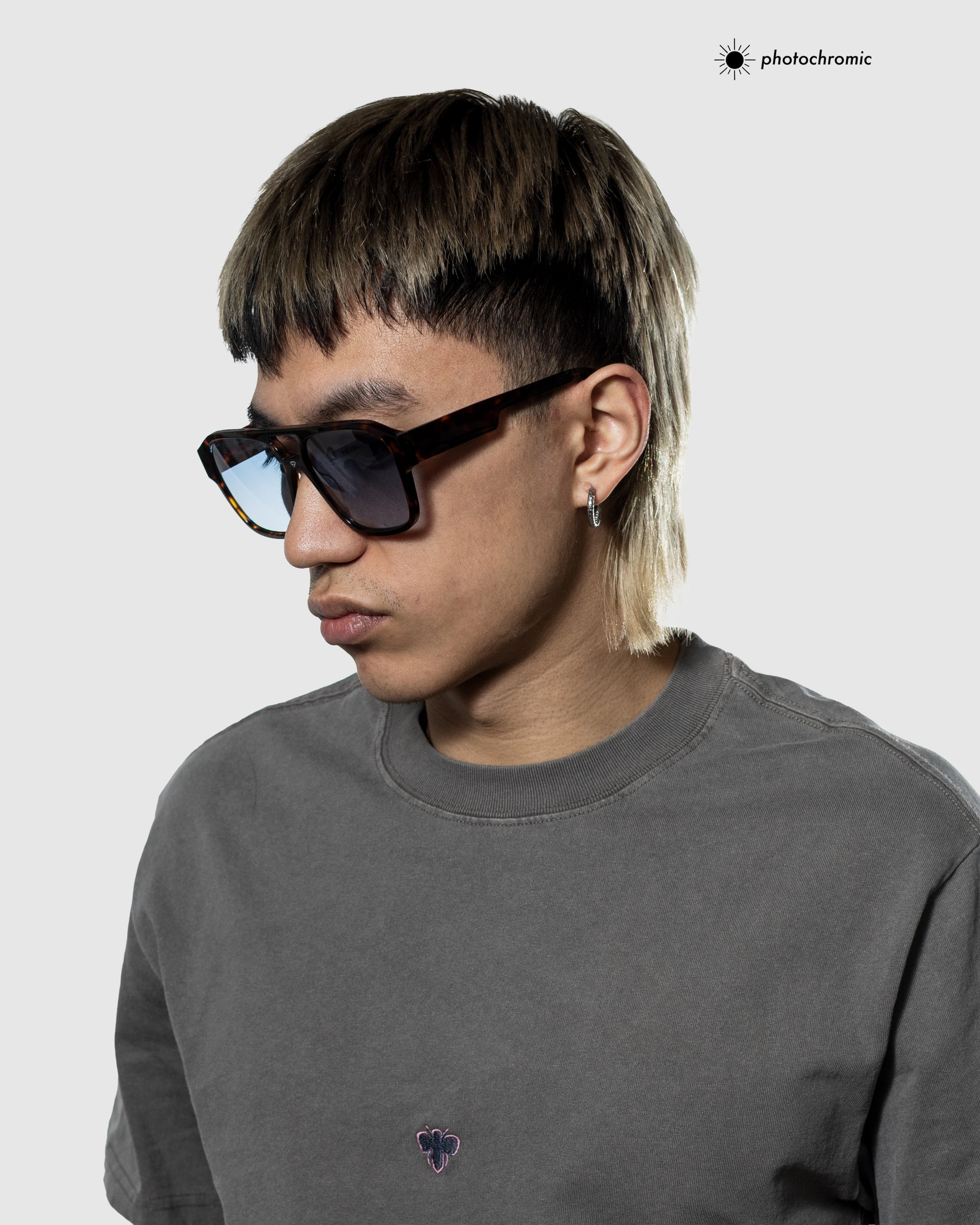 Doppioponte Havana - Blue Gradient Photochromic