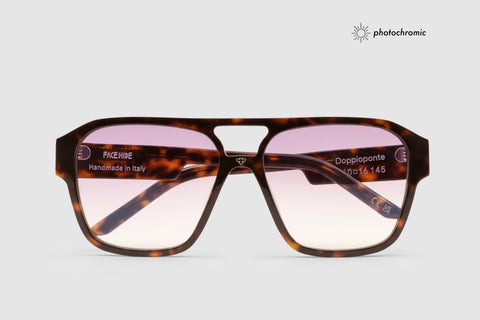 Doppioponte Havana - Violet Gradient Photochromic