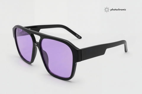 Doppioponte Black - Purple Photochromic