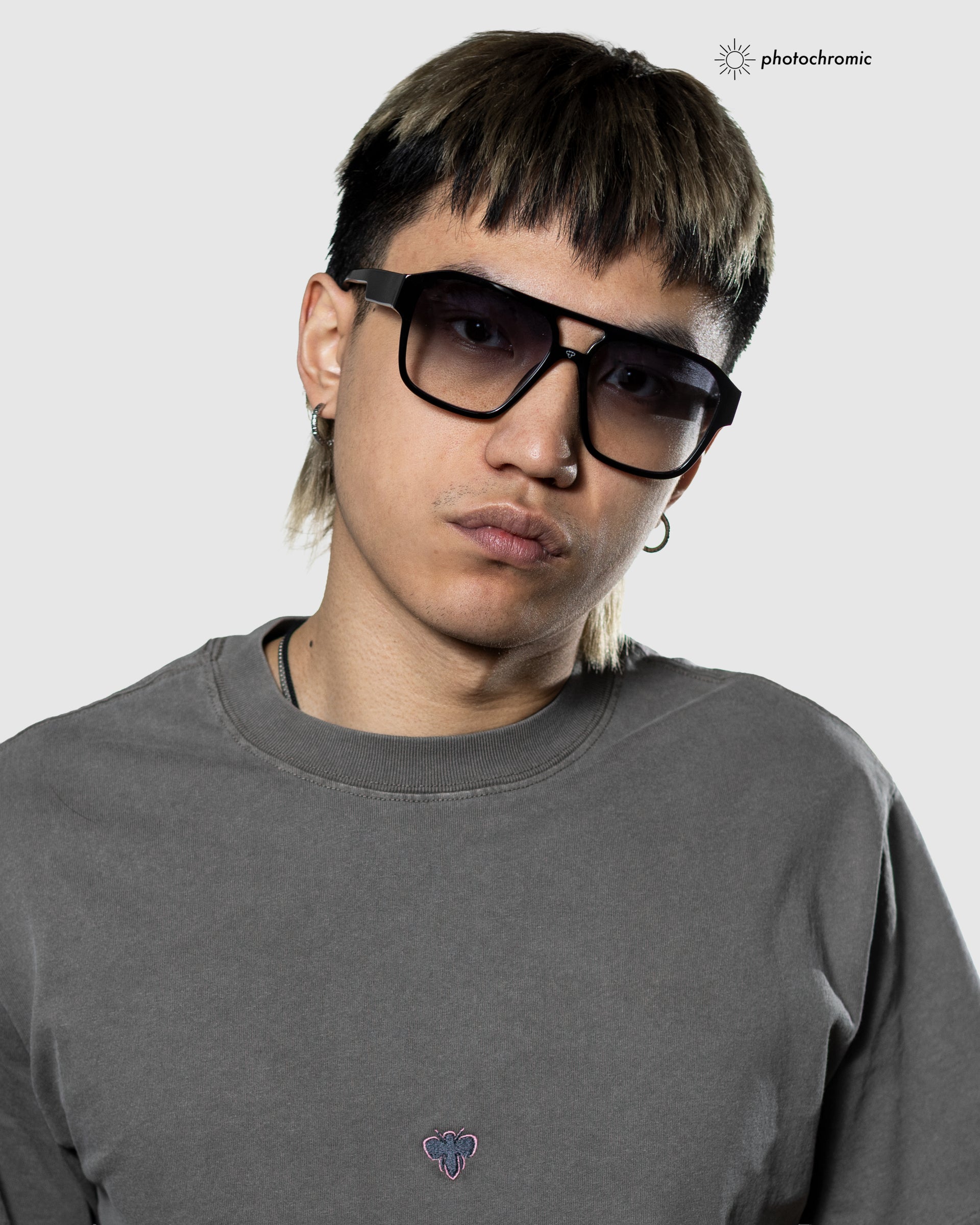 Doppioponte Black - Grey Gradient Photochromic