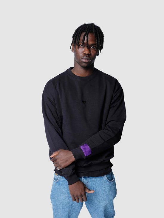 Black on Black Crewneck