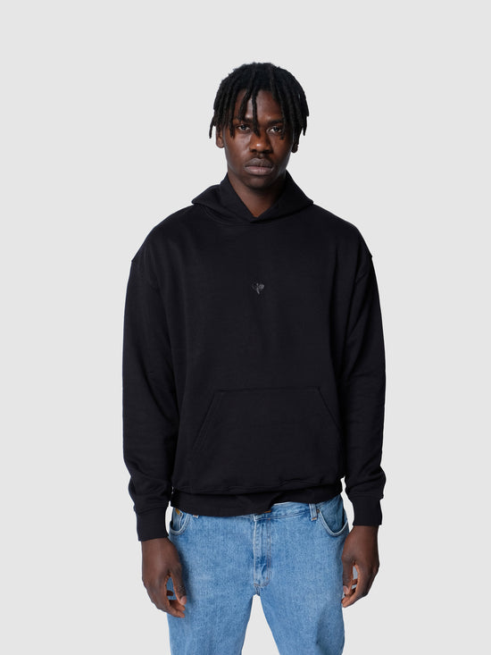 Black on Black Hoodie